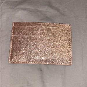 Kate Spade Rose Gold Small Slim Card Holder